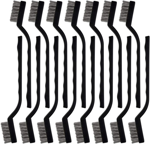 Pezzi mini spazzola filo - 15,