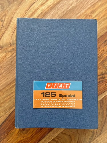 Fiat 125 special catalogo - 125,
