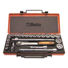 Valigetta completa chiavi a bussola e cricchetto 1/2" Beta 920B/C20