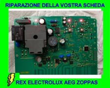 Riparazione scheda elettronica lavastoviglie Rex Electrolux AEG