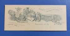 1898ca Vino barolo - Borgogno Luigi - località La Morra (Cuneo)