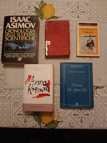Lotto libri vintage isaac - lotto,