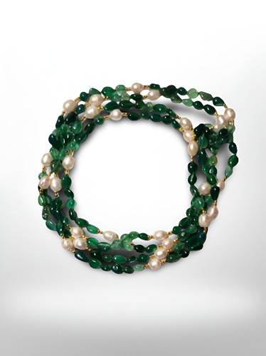Collana vintage in - in, agata
