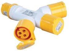 16A, 110V, 3-Socket EEC Plug