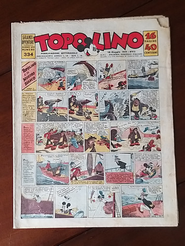 Topolino giornale 334 - giornale, n