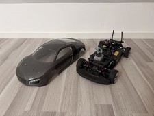 HSP 1:10 Nitro pista liscia a scoppio RC auto da turismo con carrozzeria Audi R8