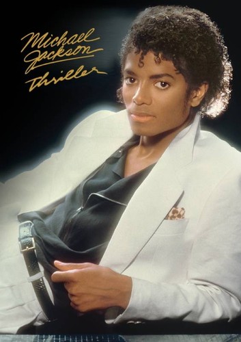 Poster album thriller michael - thriller,