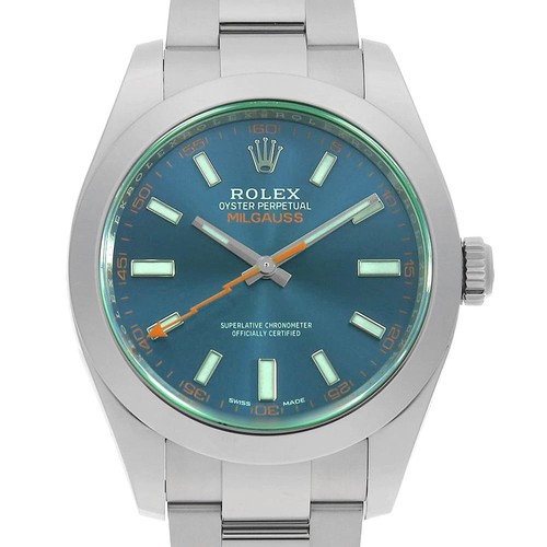 Rolex milgauss blue 116400gv - milgauss,