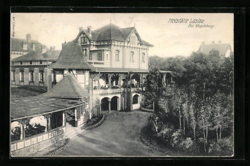 Cartolina lostau luogo di - luogo,