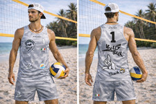 Canotta Camouflage Beach