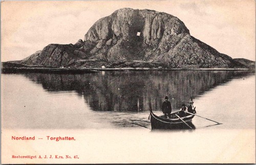 Cartolina nordland torghatten - cartolina,