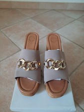 CIABATTE ZOCCOLI COLOR TORTORA