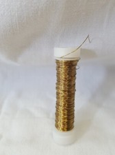 FILO METALLICO DECORATIVO COLORE ORO - DIAM. 0,3 - MT. 10 - 1 PEZZO