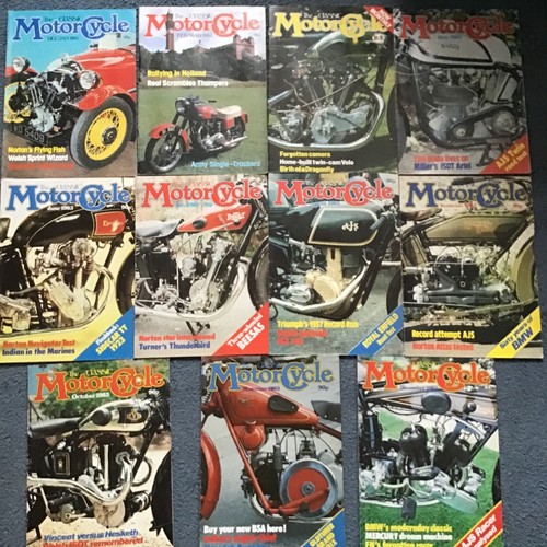 The classic motorcycle - 11,