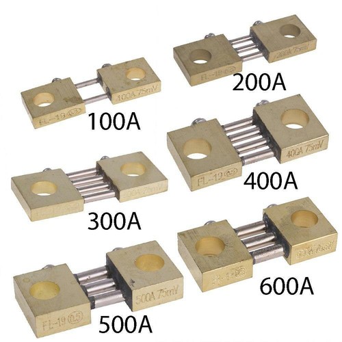 Shunt 75mv 19b - 75mv, 100a-500a