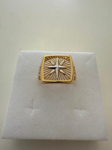 Anello uomo oro - anello, 18