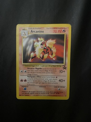 Pokemon promo arcanine - pokemon, 06