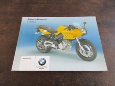 BMW F800S 2006 Ower's Rider's