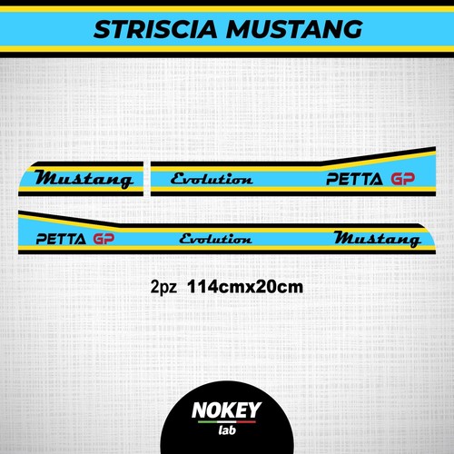 Adesivi mustang petta - , gp