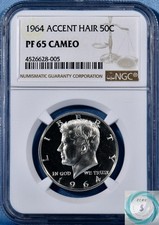 1964 Kennedy mezzo dollaro NGC