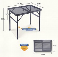 Tavolo per Grill, Tavolo da