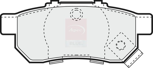 Brake pads set - pads,