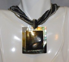 Vintage madreperla ciondolo - vintage,