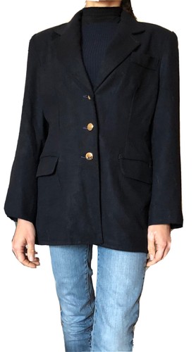 Giacca vintage panno - giacca, blu