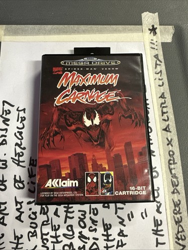 Maximum carnage sega megadrive - carnage,