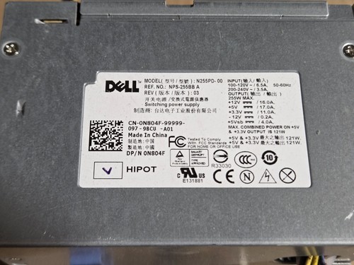 Alimentatore dell 255w - alimentatore,