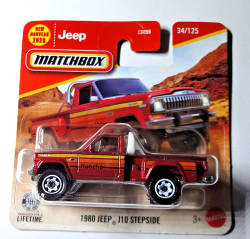 Matchbox jeep j10 - matchbox, stepside