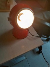lampada arancione vintage