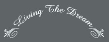 Living the Dream decalcomania
