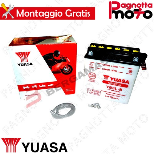 Batteria yuasa yb5l piaggio - batteria,