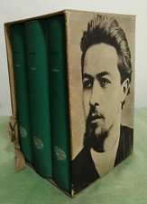 Cofanetto 3 volumi ‘Tutti I Racconti Di Antòn Cechov’ Einaudi 1960 - I Millenni