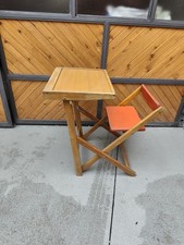 Banco scuola pieghevole per