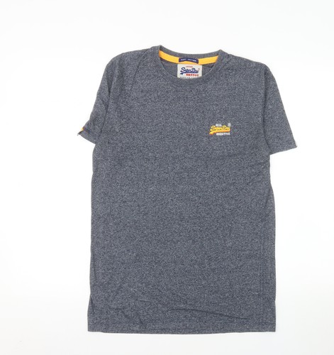 Superdry uomo shirt blu - t-shirt,