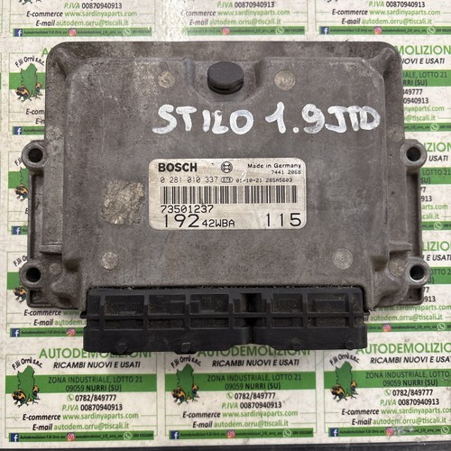 Centralina motore fiat stilo - centralina,
