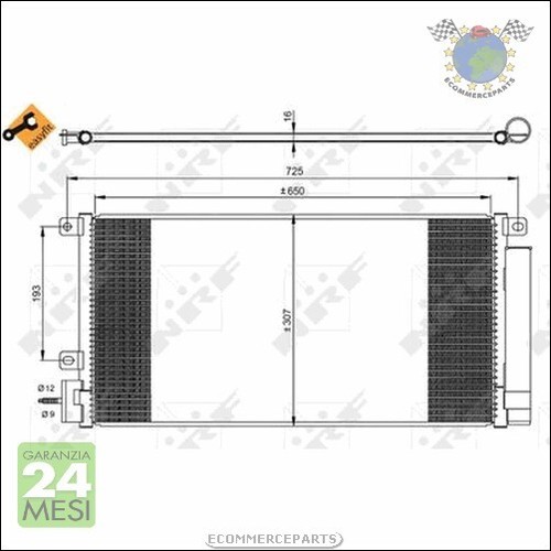 Condensatore climatizzatore