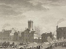 Parigi Massacre Di Ante Cacciatori Barriere Rivoluzione Francese 1804