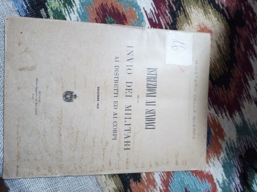 Antico libroistruzioni - antico,
