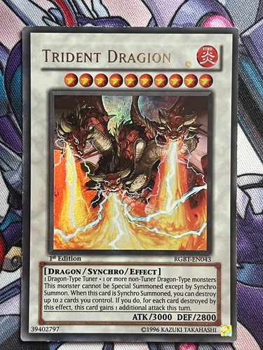Trident dragion rgbt en043 1st - trident, rgbt-en043
