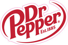 Dr Pepper Logo Sticker -