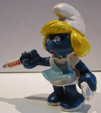 326-PUFFI-PUFFETTA INFERMIERA-NURSE-2.0139-HONG KONG © 81 PEYO-USATO