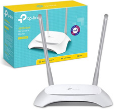Tp-Link TL-WR840N Router Ethernet Wi-Fi N300 Wireless, 5 Porte 10/100M, Parental
