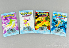 Pokemon EX Crystal Guardians Booster pack Vuote/Empty - x4 bustine charizard