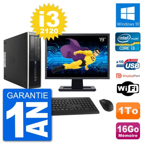 8200 elite sff ecran - hp, 19"