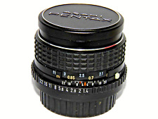 OBIETTIVO ASAHI SMC PENTAX-M 1:1,4/50mm OBIETTIVO SUPERIORE ATTACCO PK QUASI NUOVO MAI USATO!