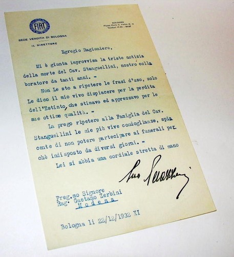 Lettera condoglianze per cav - lettera,