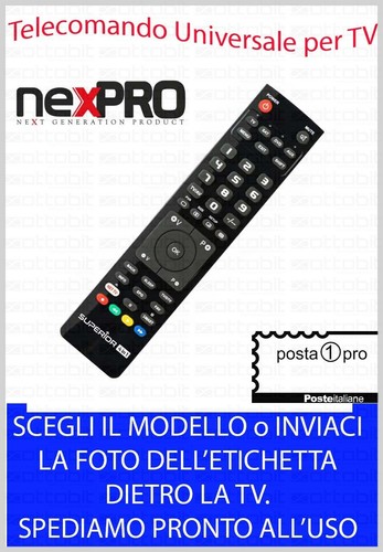Telecomando universale per - telecomando,
